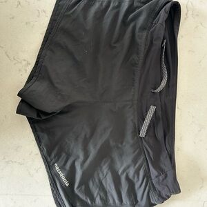 Patagonia Black and Gray Athletic Shorts